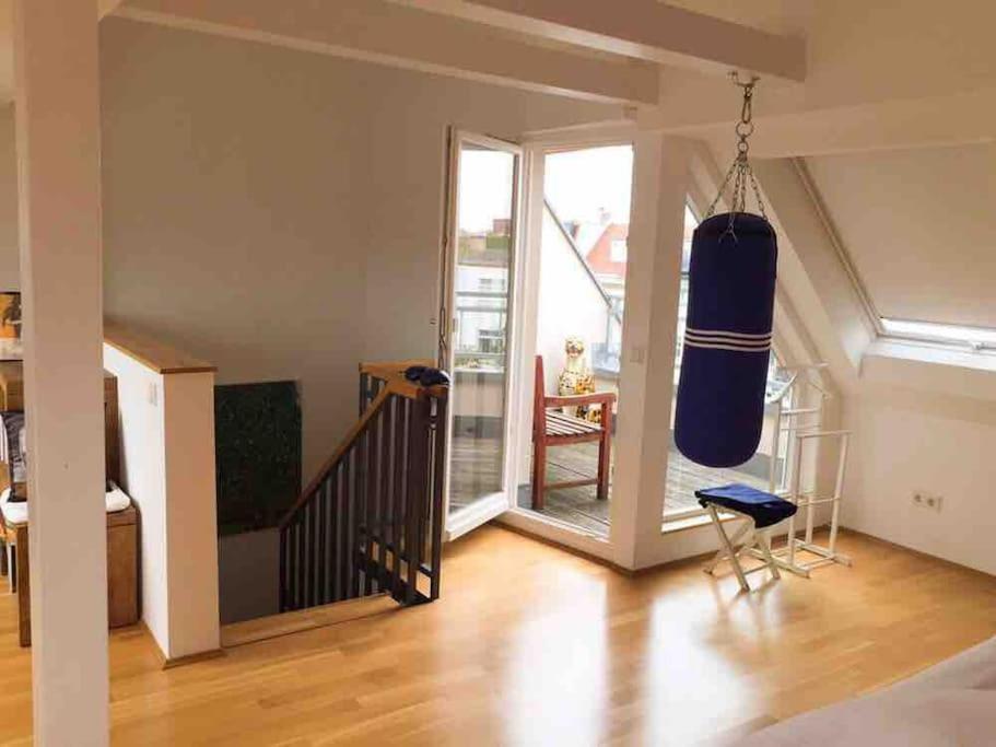 Loft Mit 2 Terrassen - Ruhig&Sonnig Leipzig Exterior foto